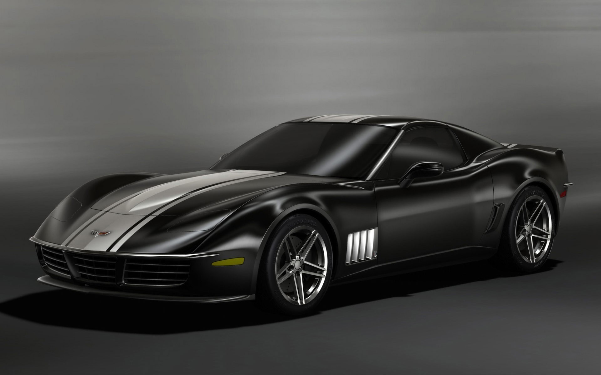 chevrolet corvette 3r concept nero