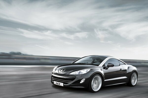 Voiture de sport compacte fabriquée par peugeot