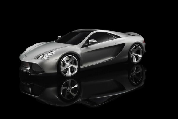 Concept car kleemann g-sck nei colori argento