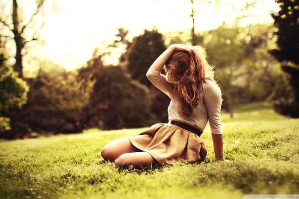 Blonde in nature, the same mig-15