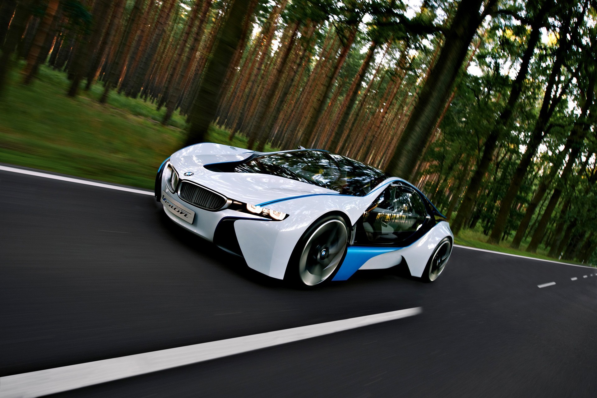 bmw vision bmw konzept wald