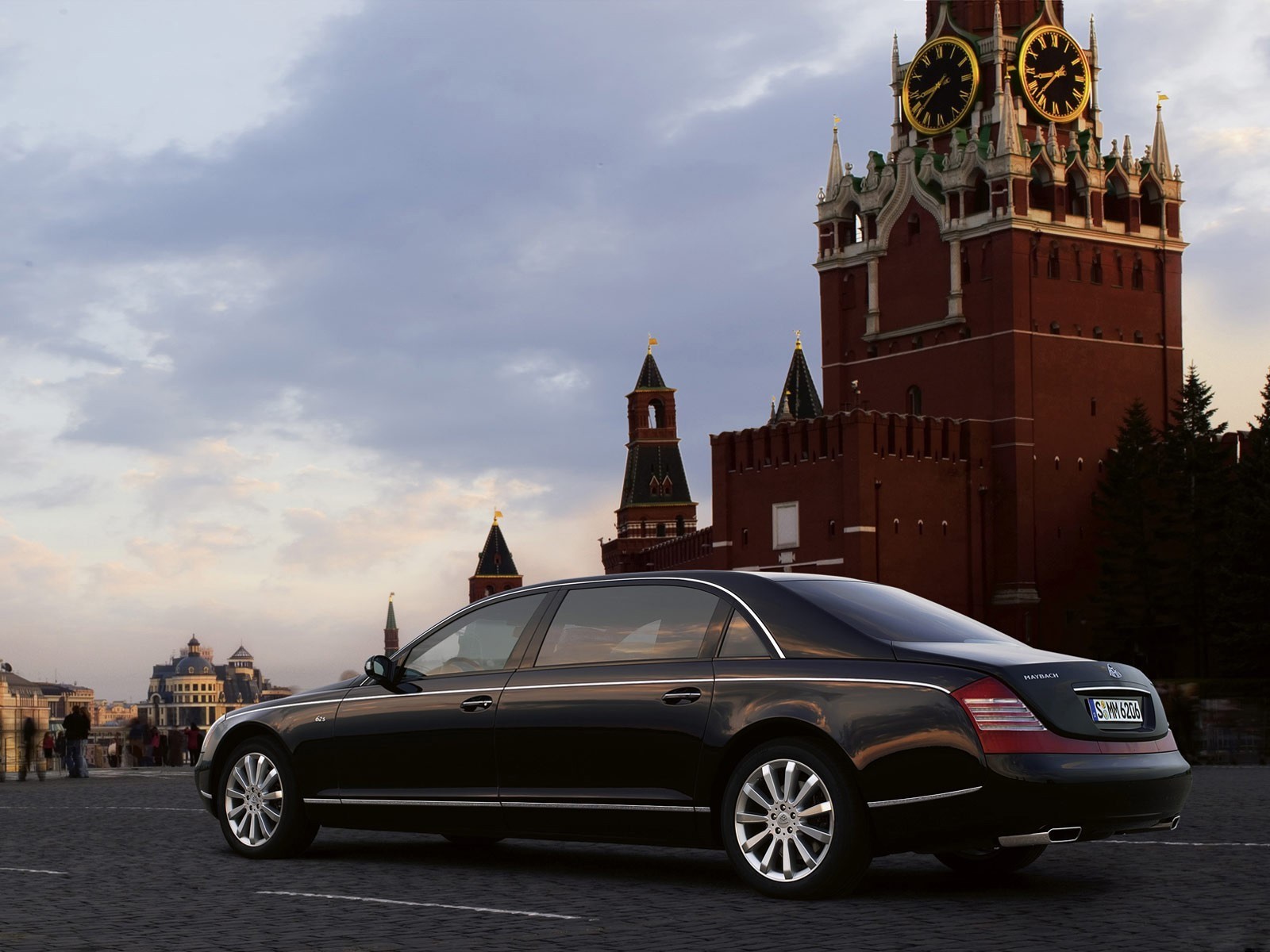 maybach 62 moscú kremlin