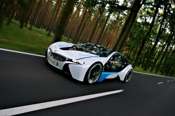 The future is already near the BMW car