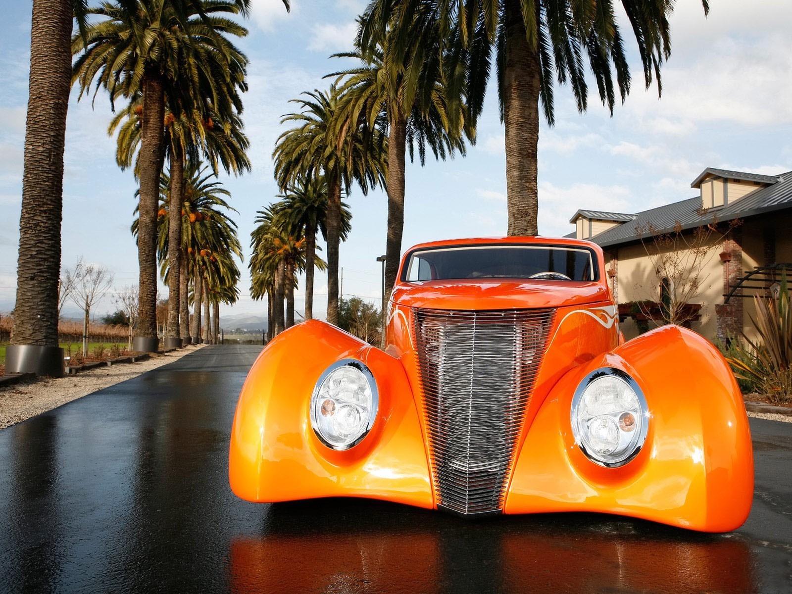 ford tuning naranja palmeras