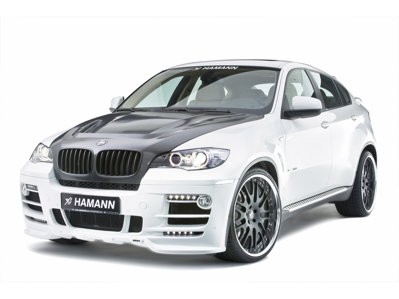 bmw x6 хаманн белый