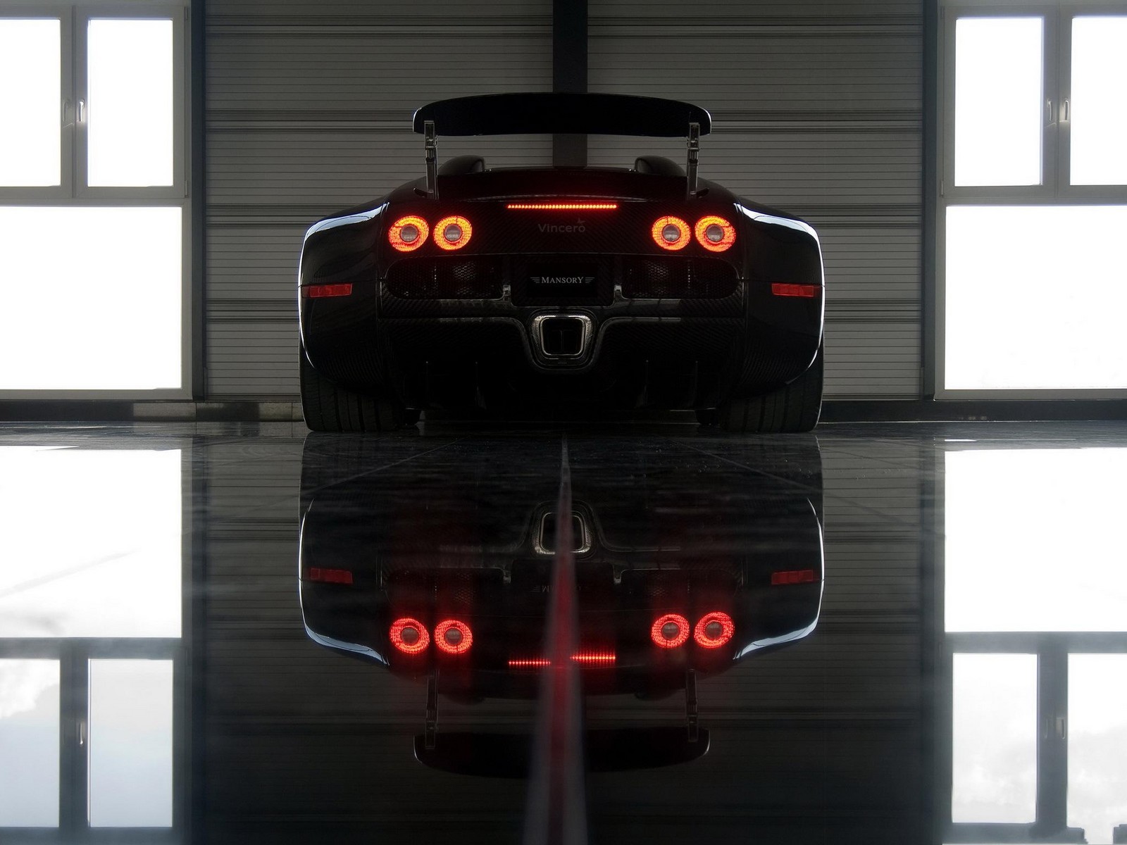 bugatti odbicie reflektory