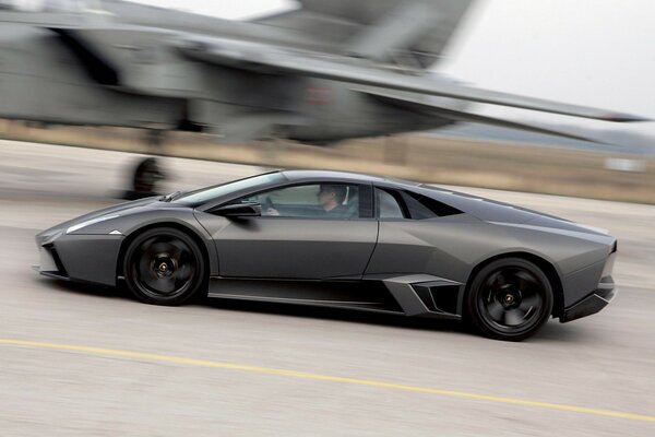 Lamborghini reventon Negro. Ssadi Fighter