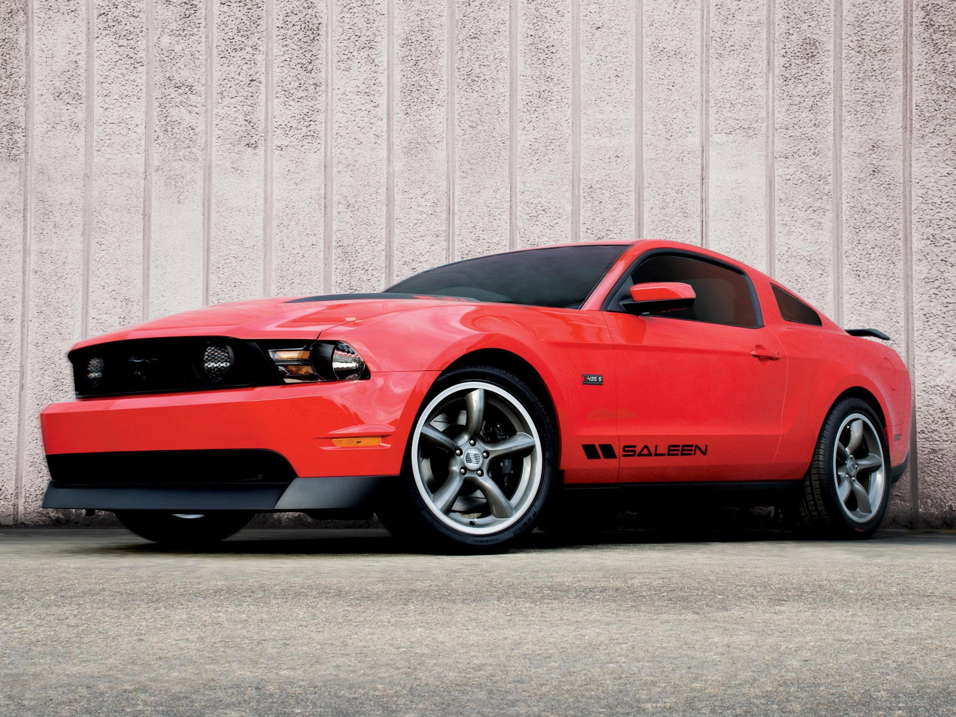 mustang saleen 435s rouge route