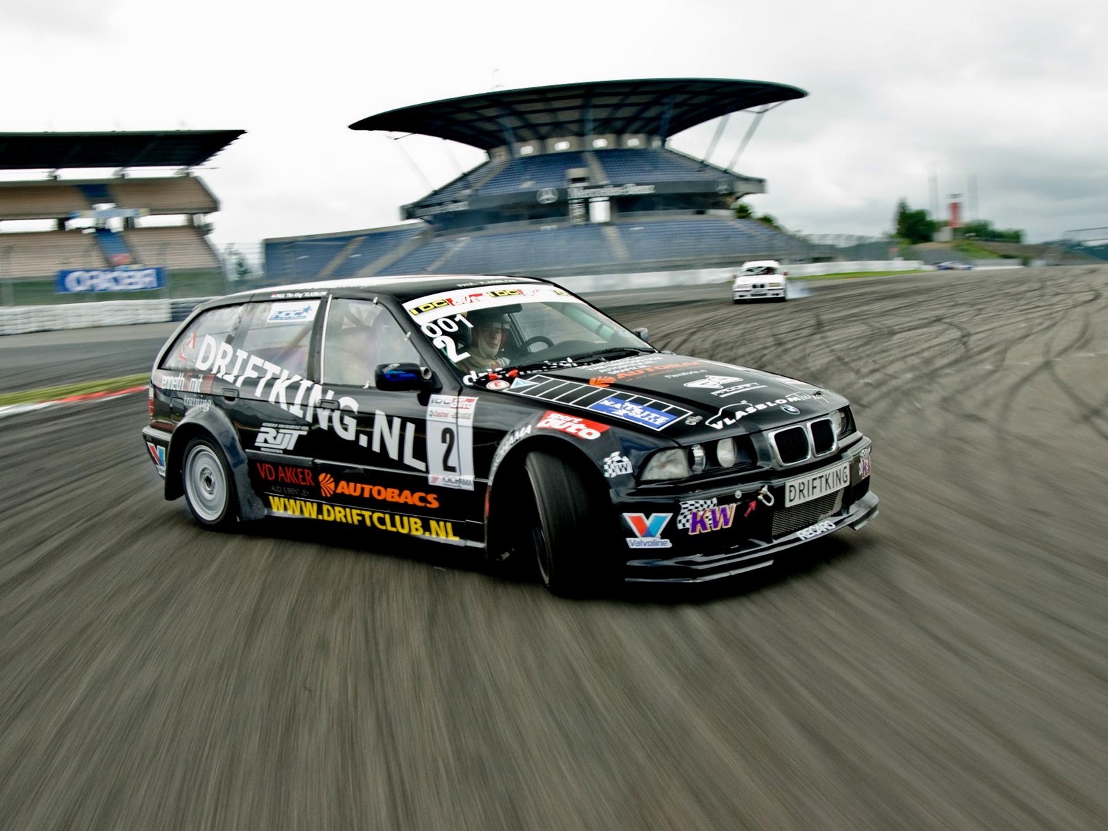 autos rennen drift track