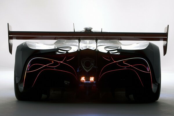 Mazda furai concept, voiture de samouraï réel, vue arrière