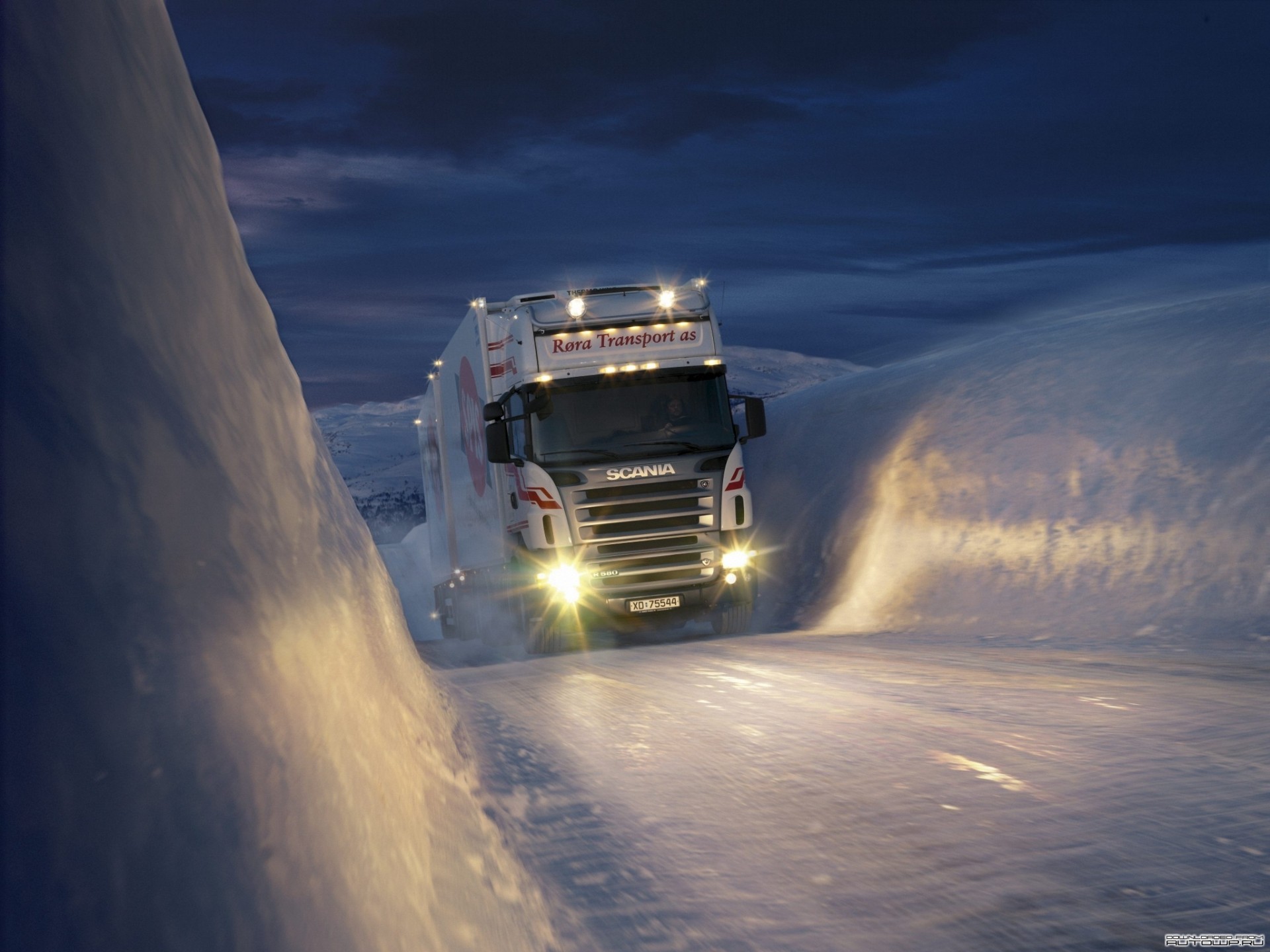 scania bianco neve + ghiaccio