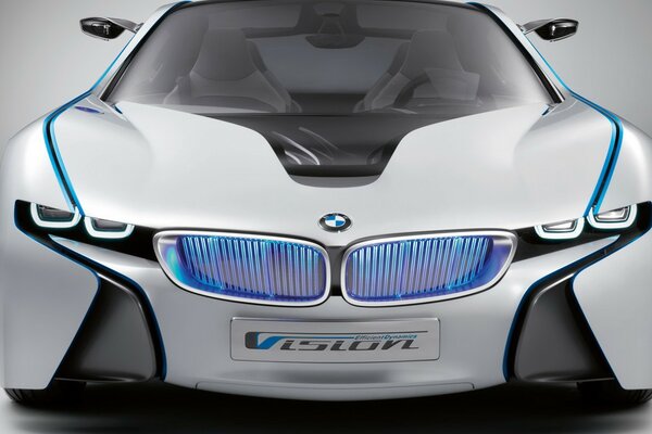 A smart BMW sports car. New car