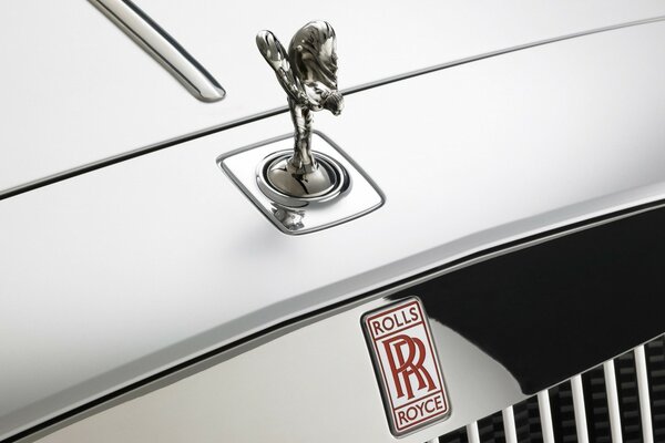 Emblema del coche de la marca rolls-royce