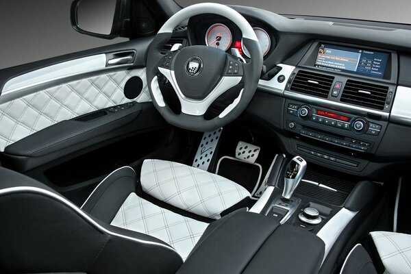 Interior, bmw, topcar en colores claros