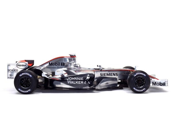 Samochód McLarena do wyścigów Formuły 1