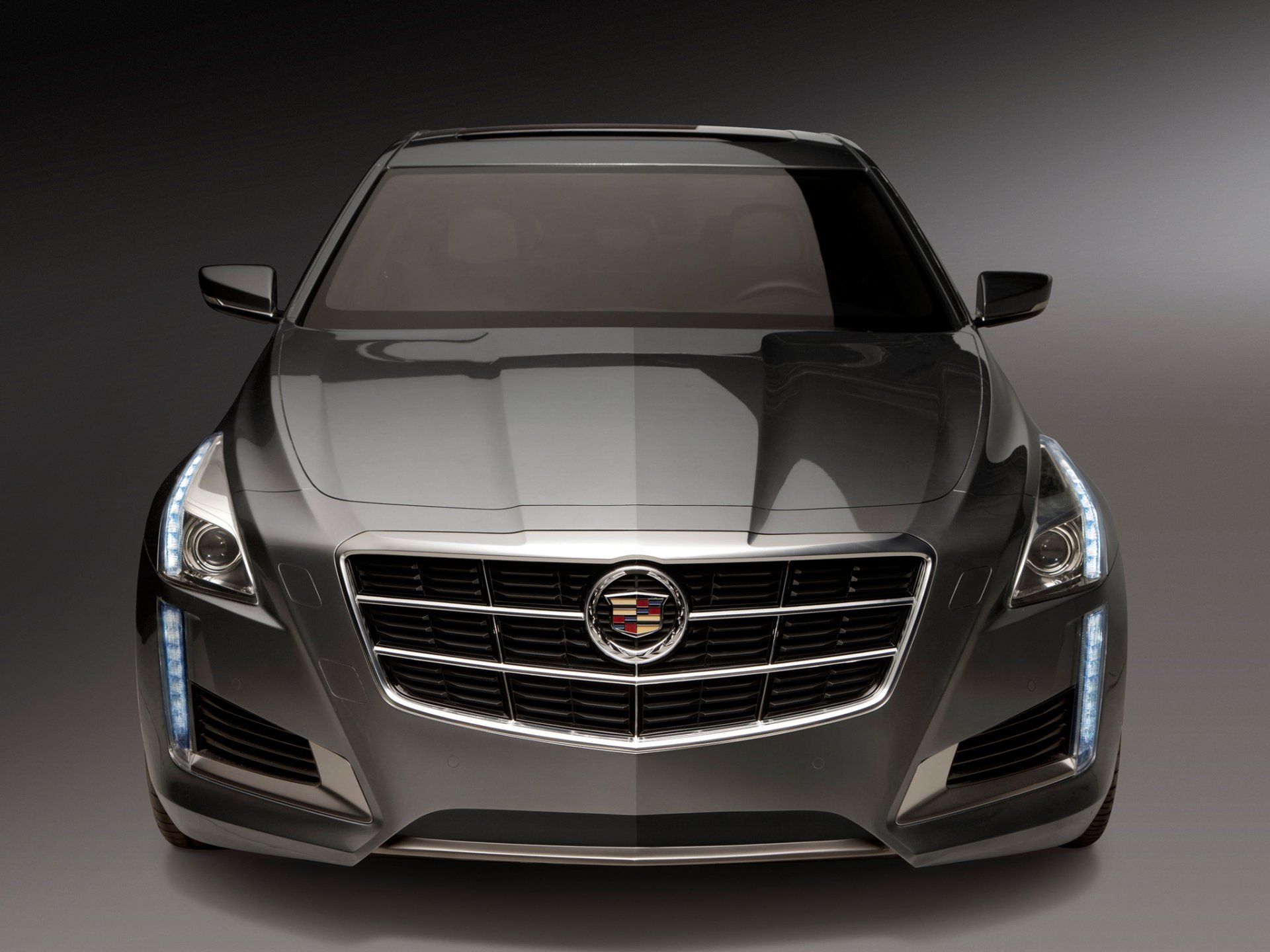 cadillac cts передок капот машина