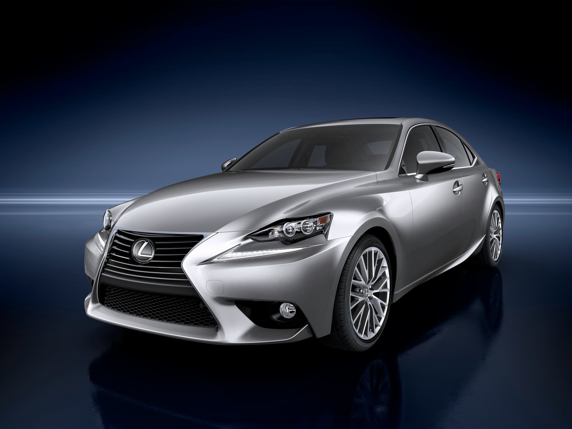 lexus is 350 front headlights lexus background blue