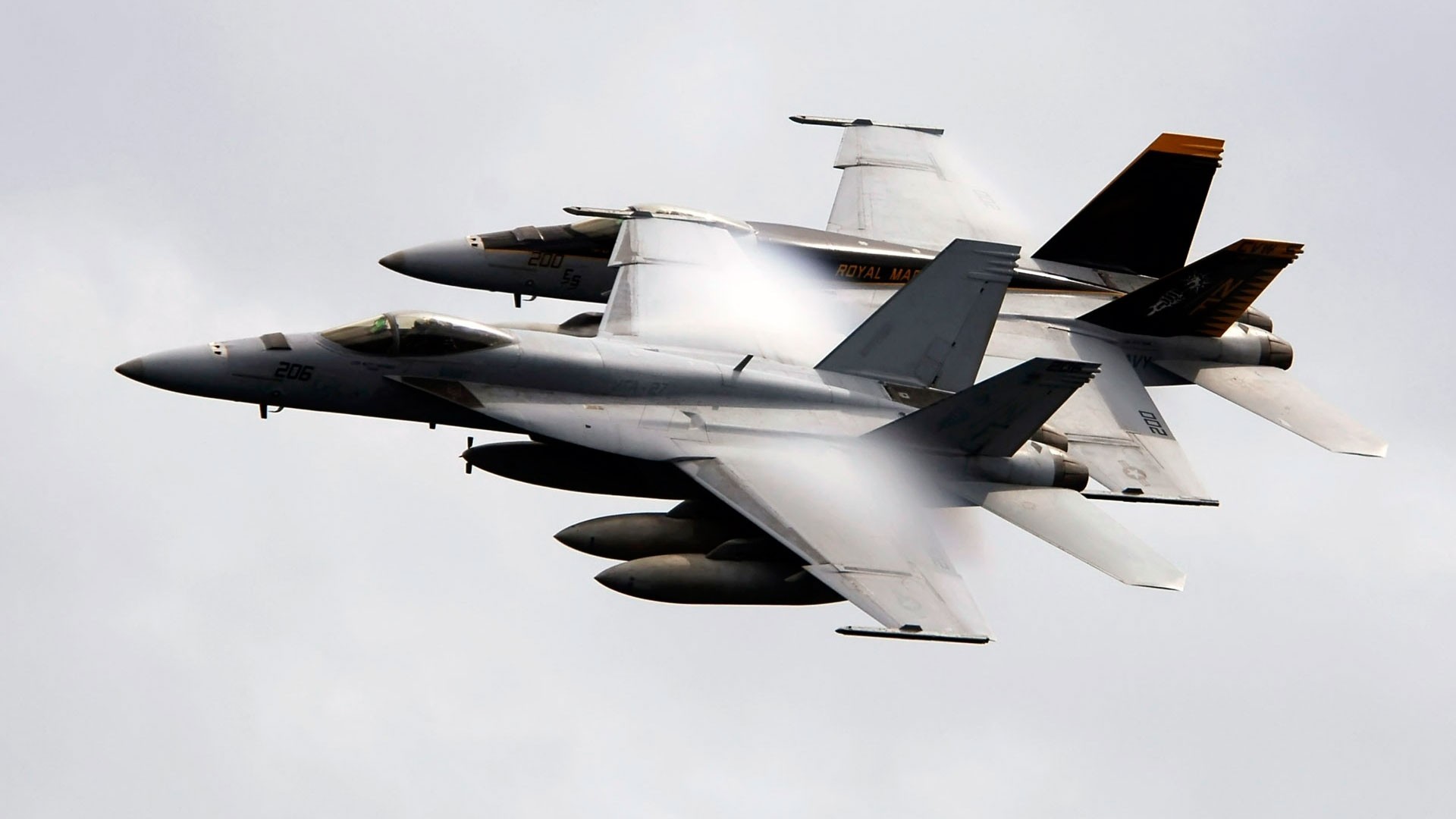 avión caza fa-18e militar bombardero