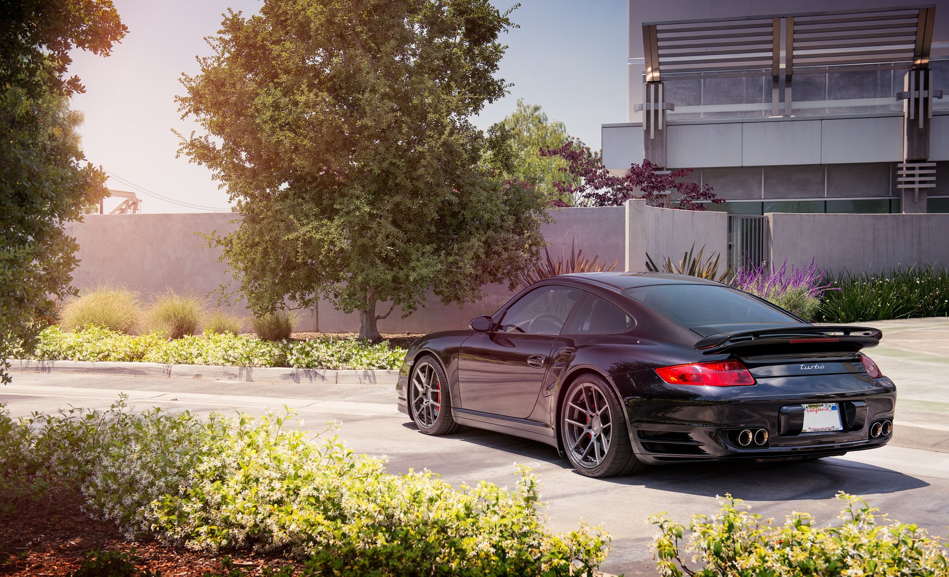 porsche turbo black porsche