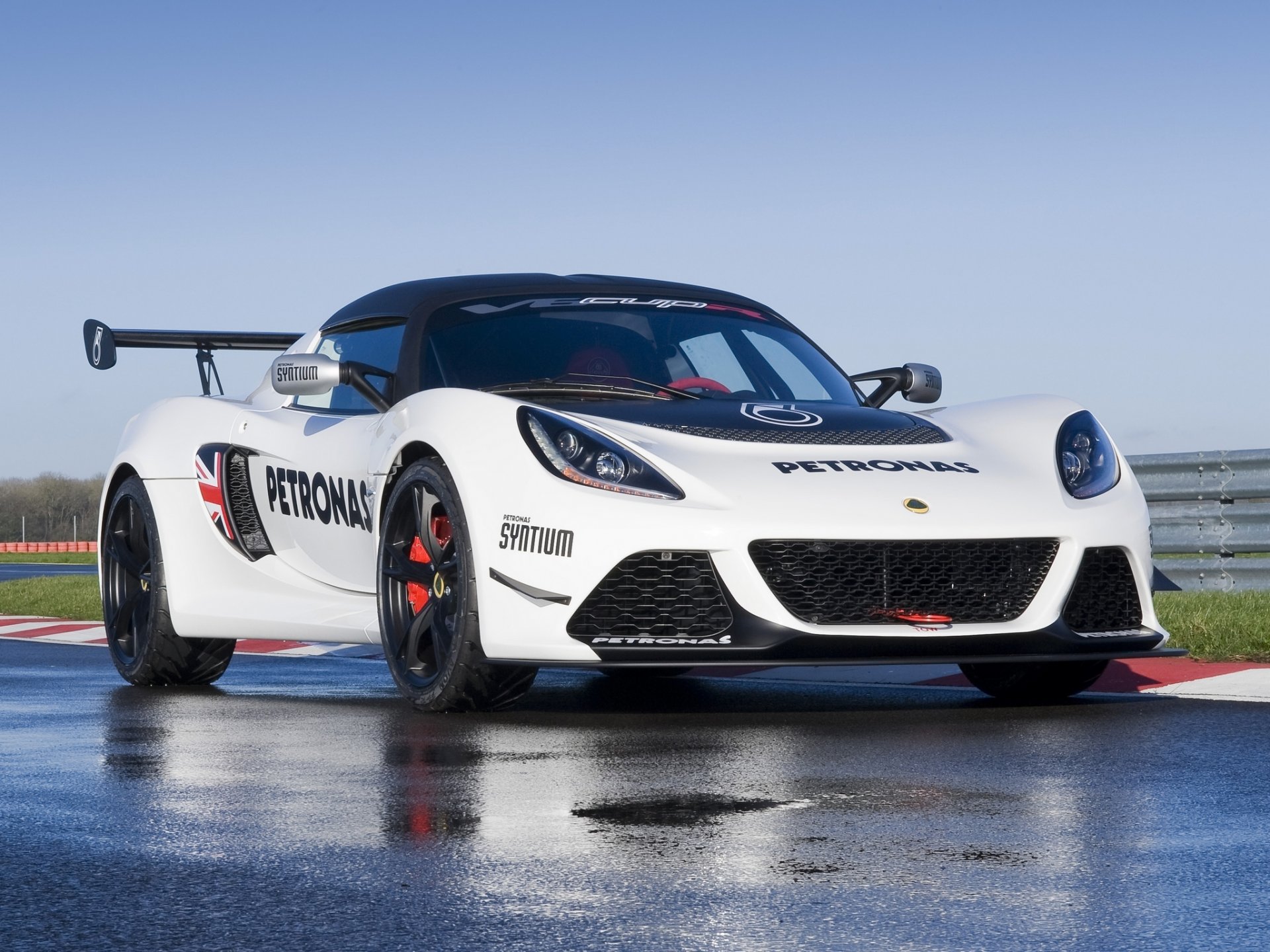 лотос lotus exige v6 кап r передок фары