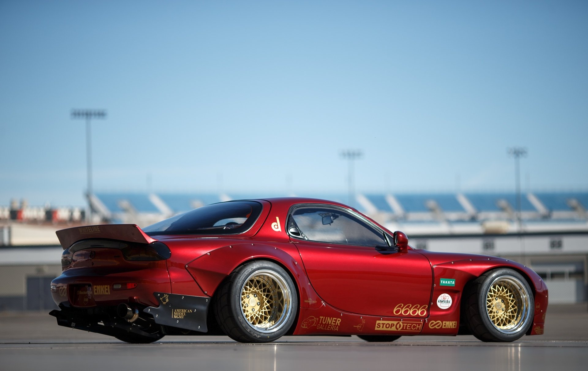 mazda rx 7 r1 1993 fusée lapin côté