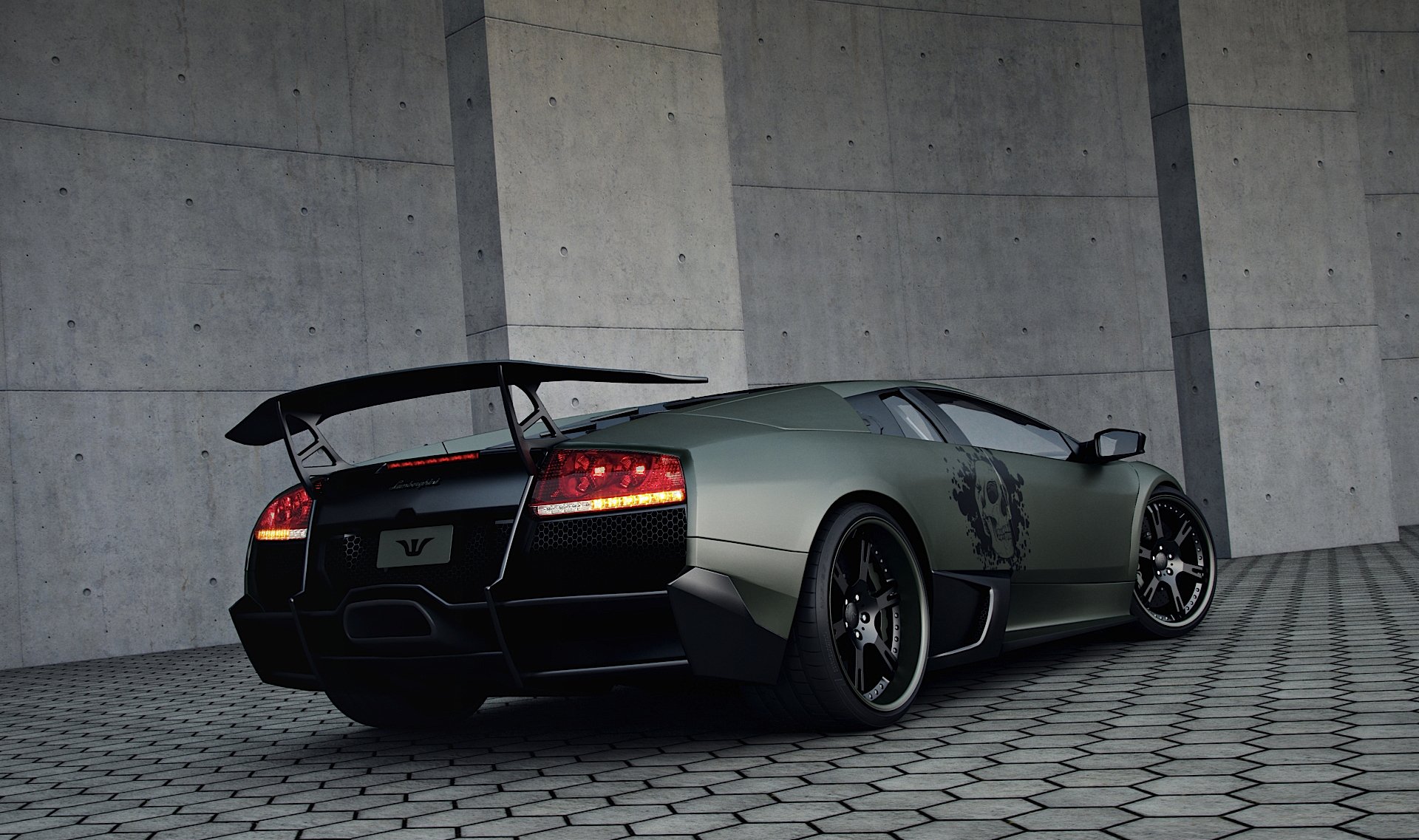 wheelsandmore lamborghini murcielago lp720-4 sv superveloce tuning rückseite