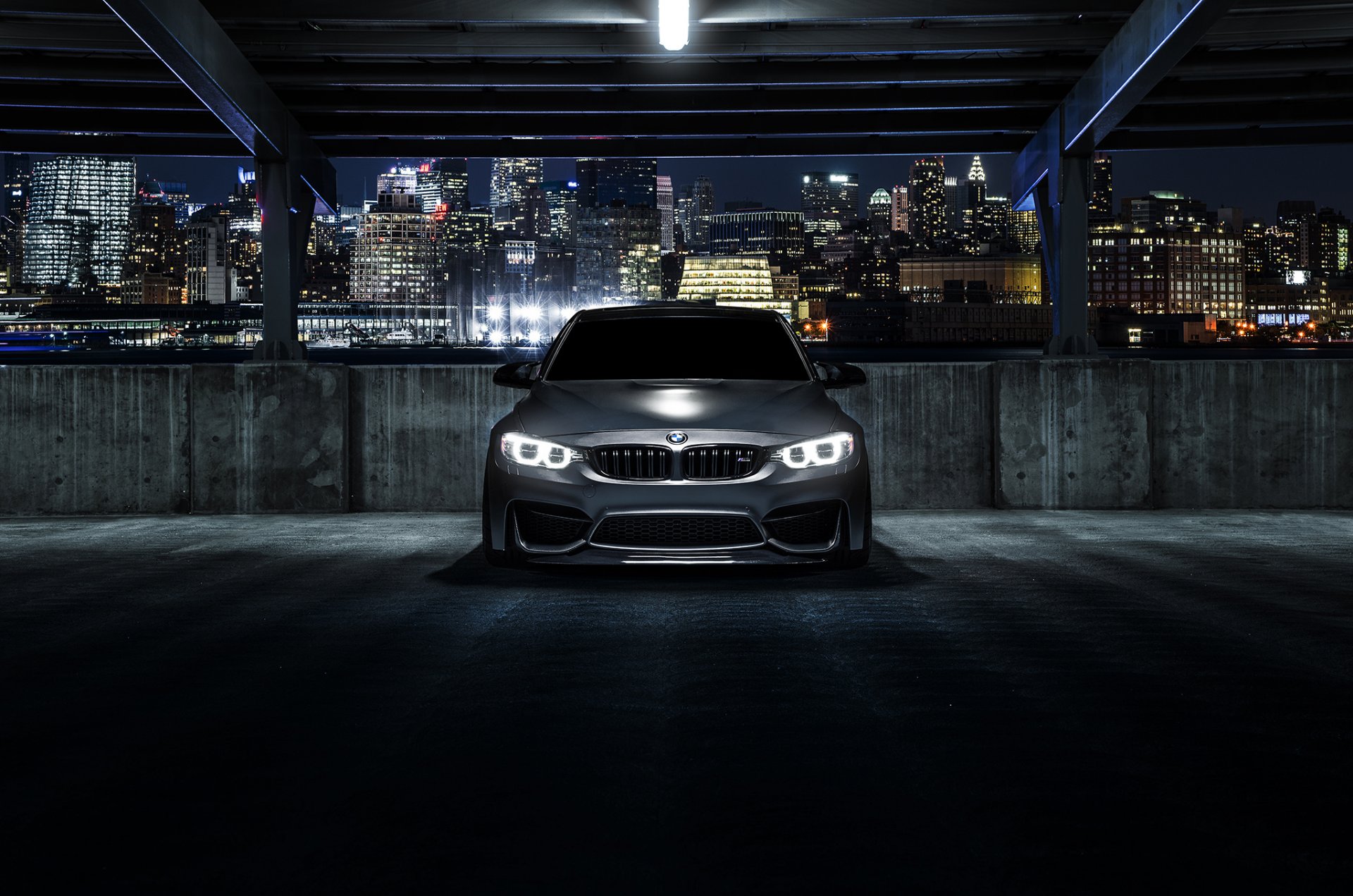 bmw m3 f80 tryb węgla przód czarny matowy nigth