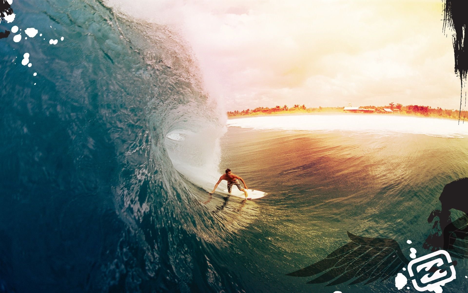 onda della torre surf velocità ragazzo onda acqua estremo estremo oceano spiaggia sabbia cielo nuvole case traffico