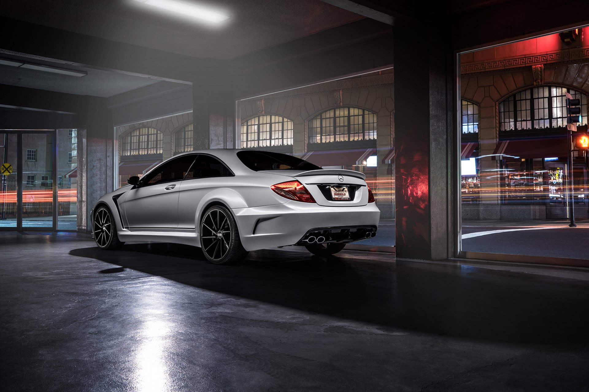 mercedes-benz cl63 amg ampio corpo ss abitudine luce posteriore