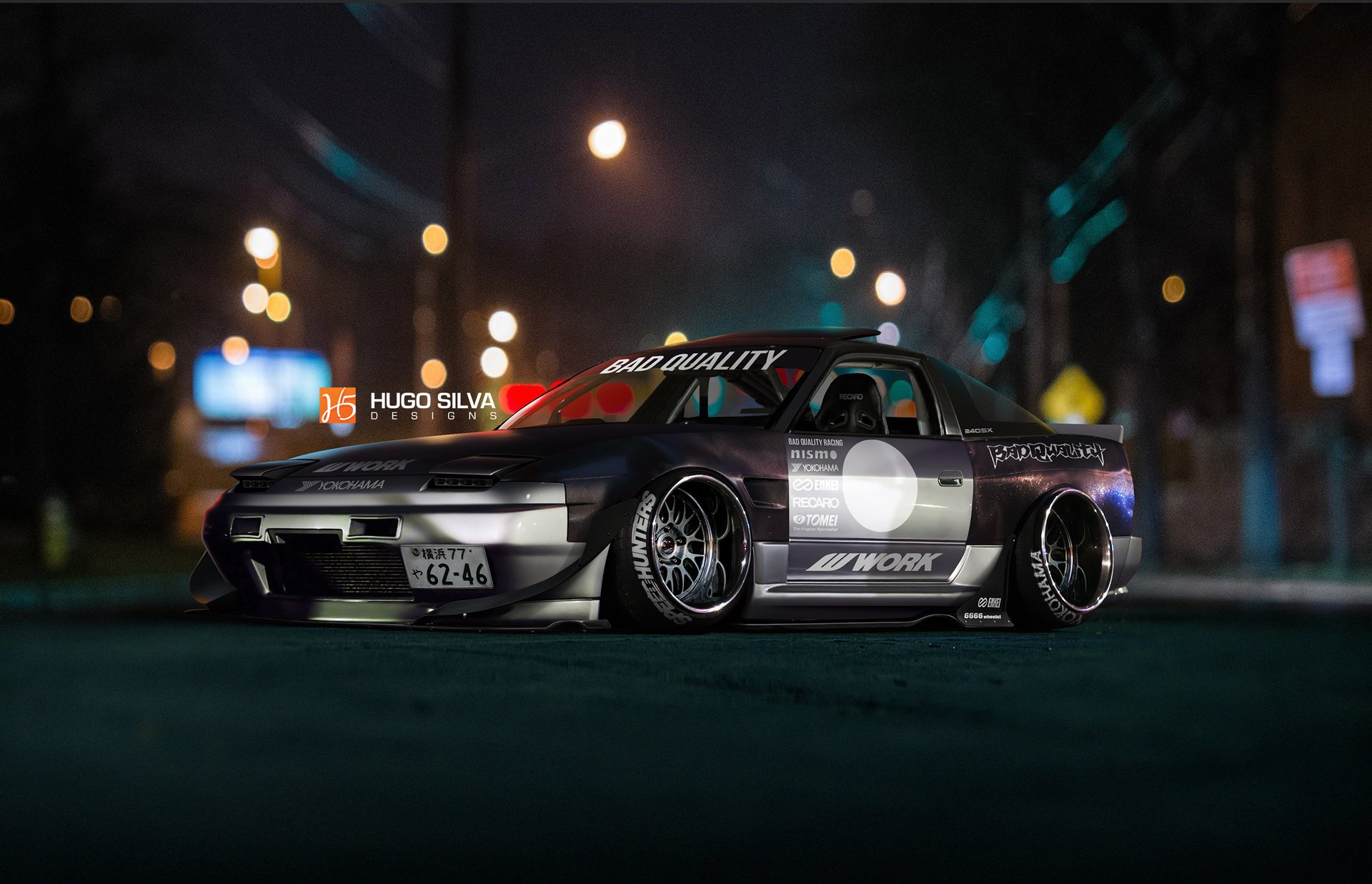 nissan 240sx street race racing tuning street race drift stance by hugo silva