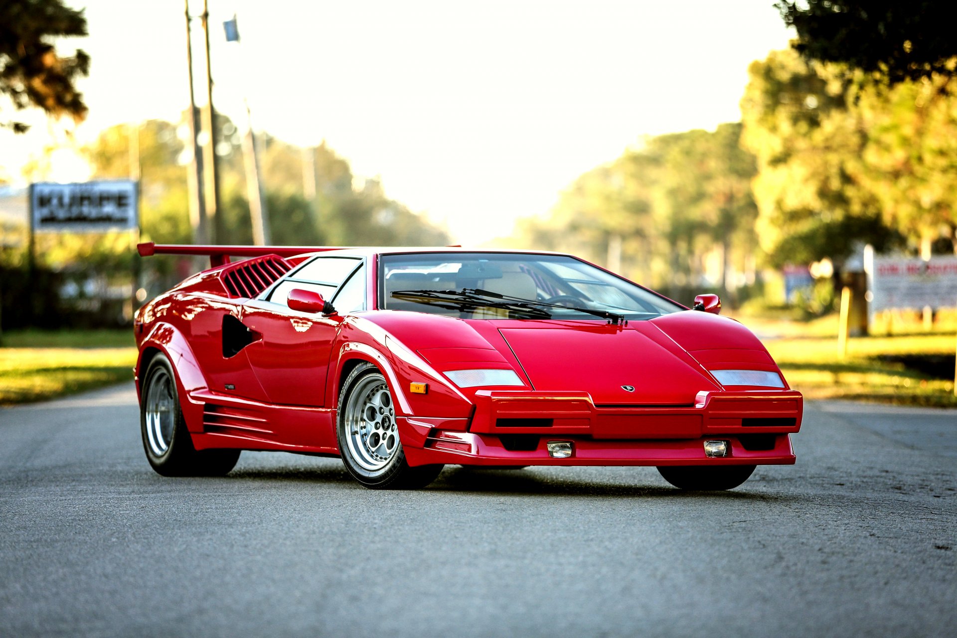 1990 бертоне lamborghini countach 25-летие сша-spec ламборджини каунтач