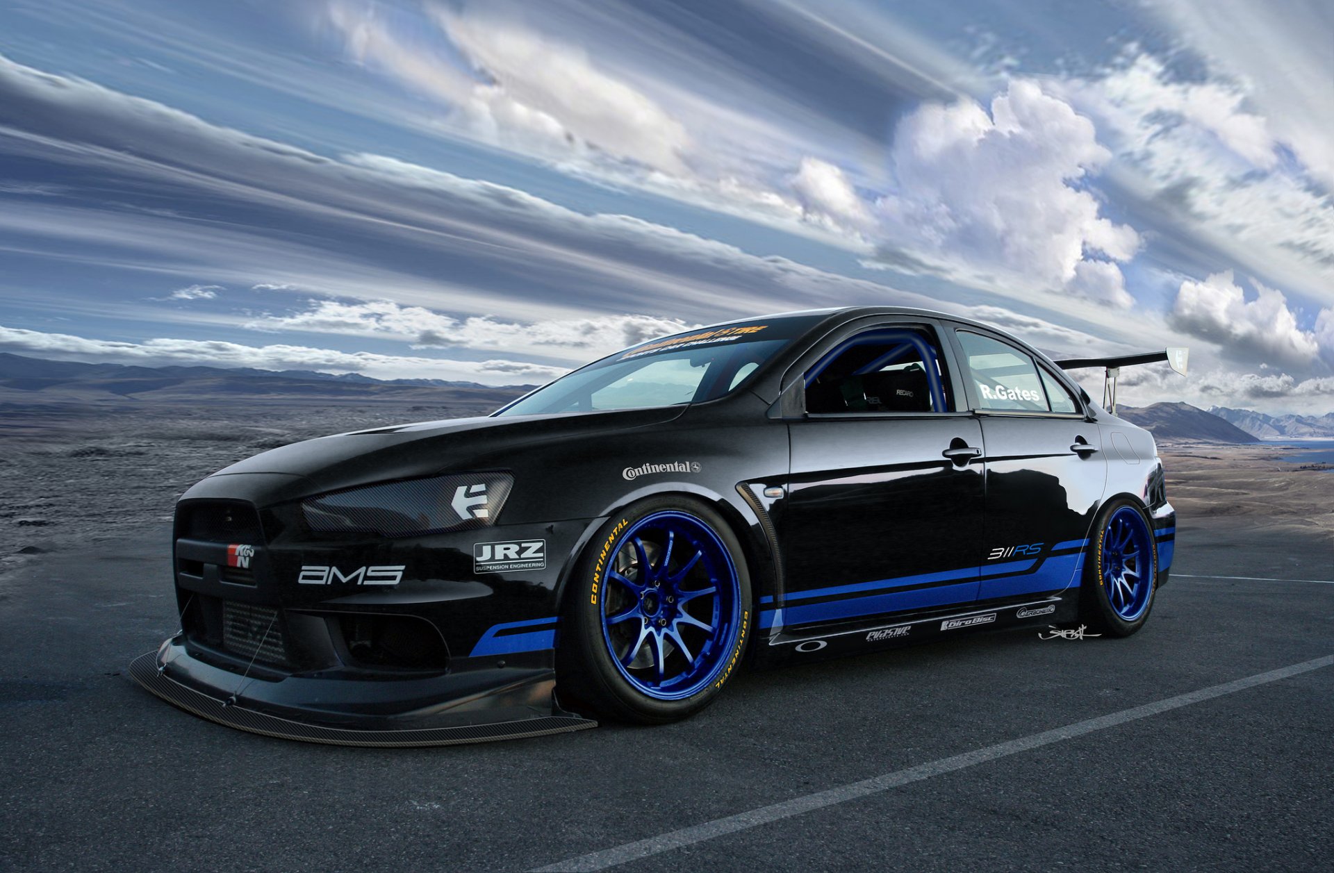 mitsubishi lancer evolution x sky