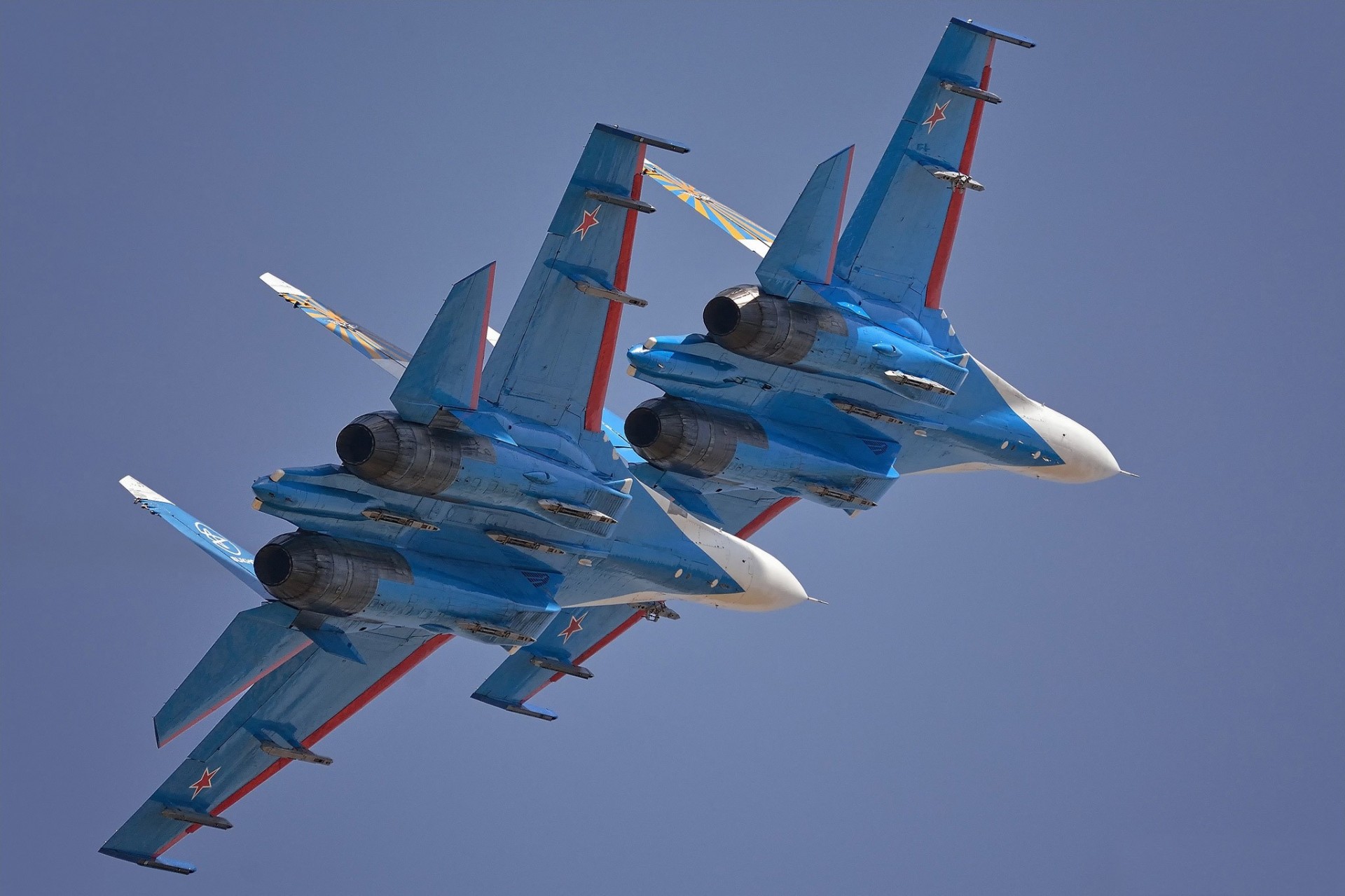 fighter pair su-27