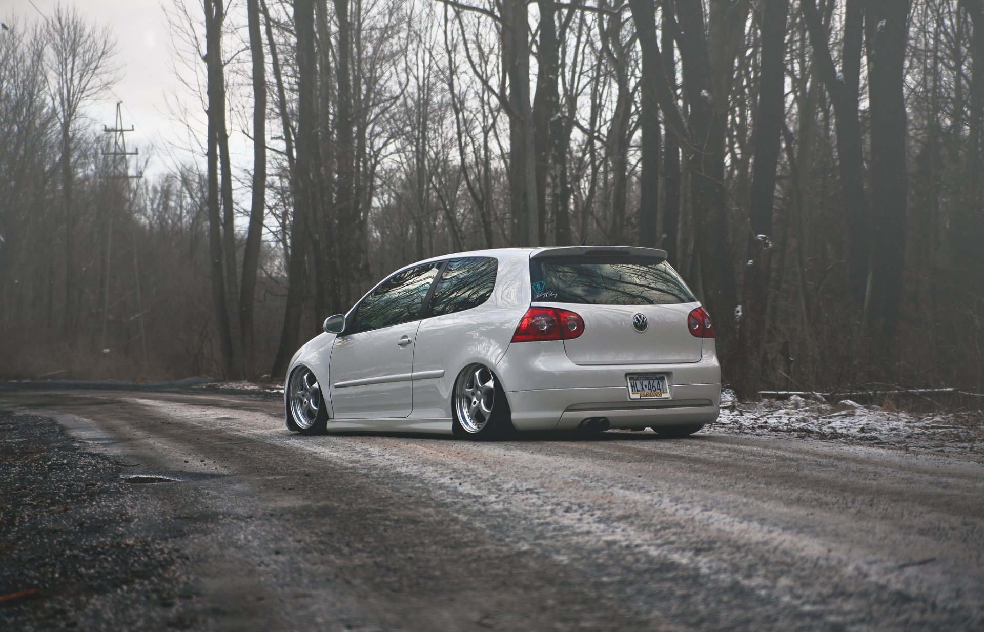 volkswagen golf gti position tuning winter