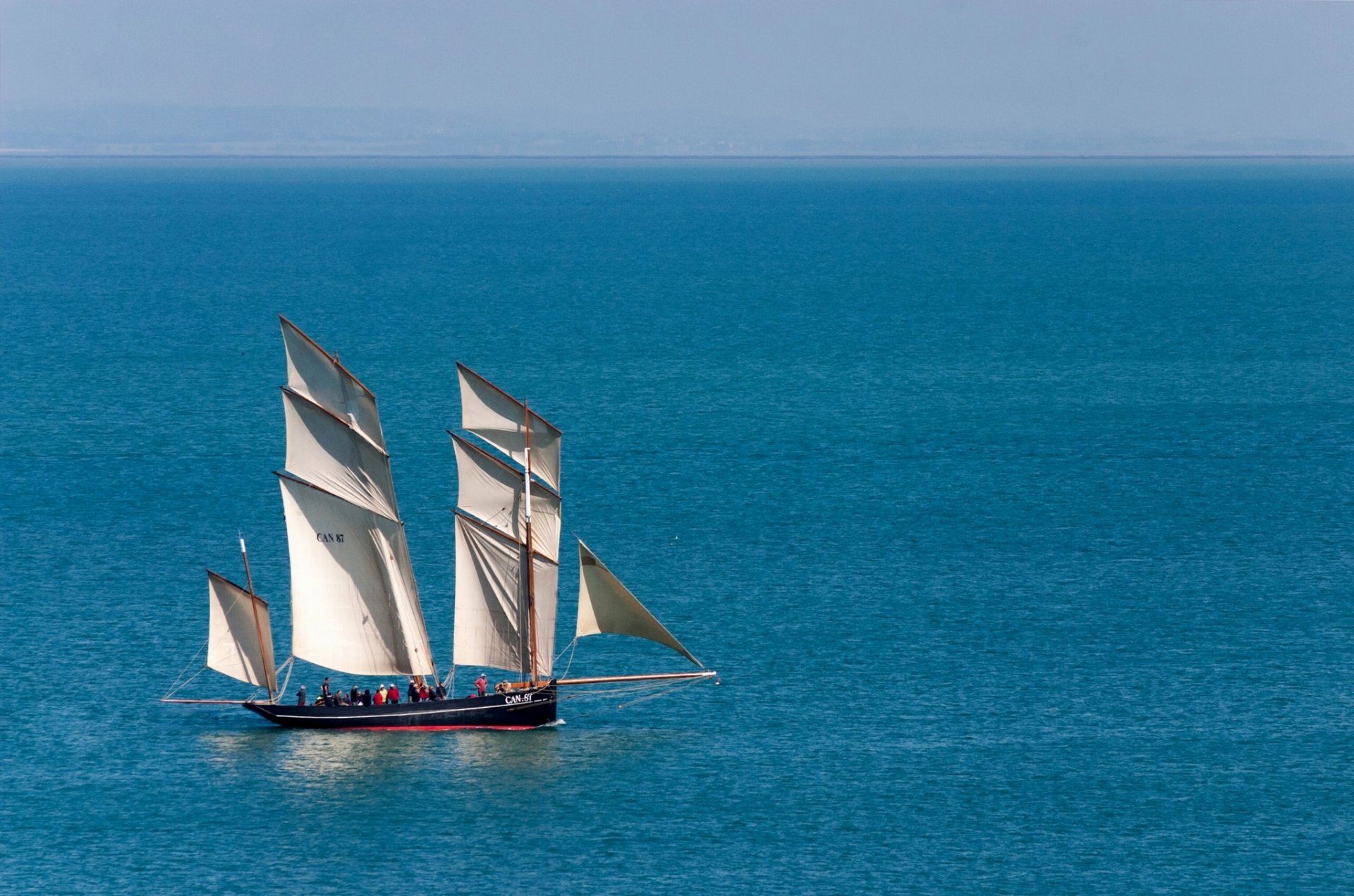 la cancalaise velero lugger mar