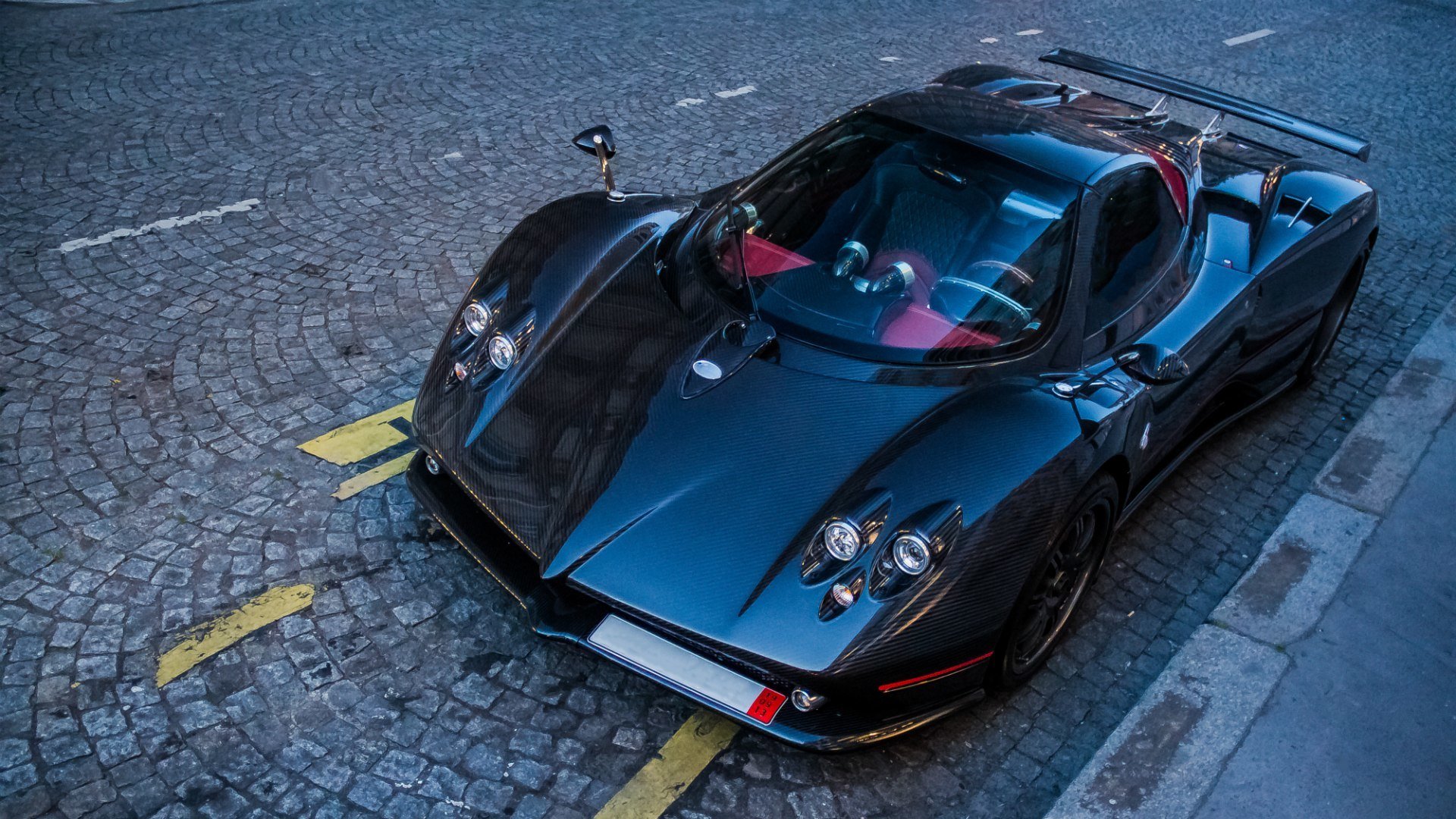 pagani zonda supercar