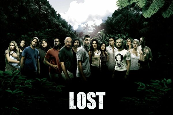 Poster aus der Serie Lost