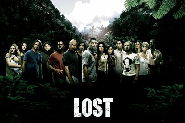 Cartel de la serie Lost