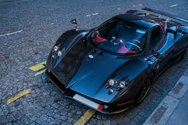 One of the coolest supercars pagani zonda