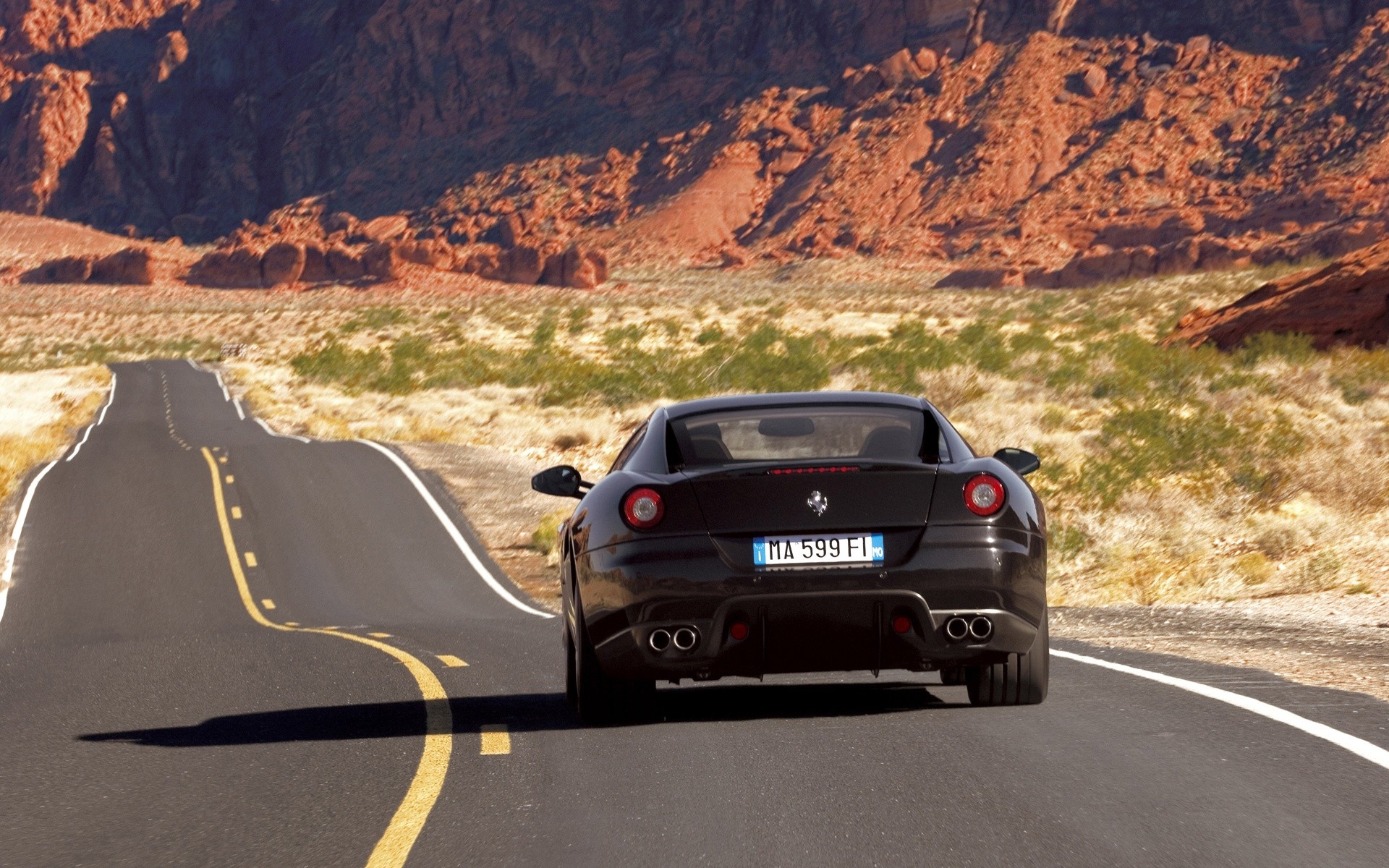 ferrari 599gtb straße