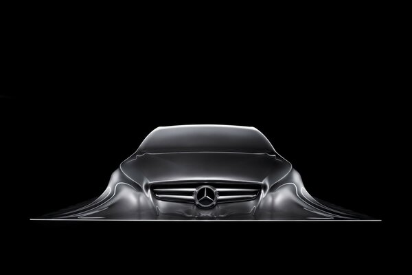 Schönes Bild von Mercedes in Grau