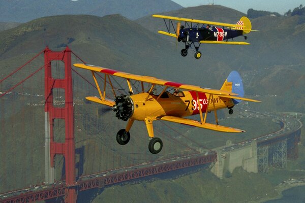 Shterman fliegt und wedelt über San Francisco