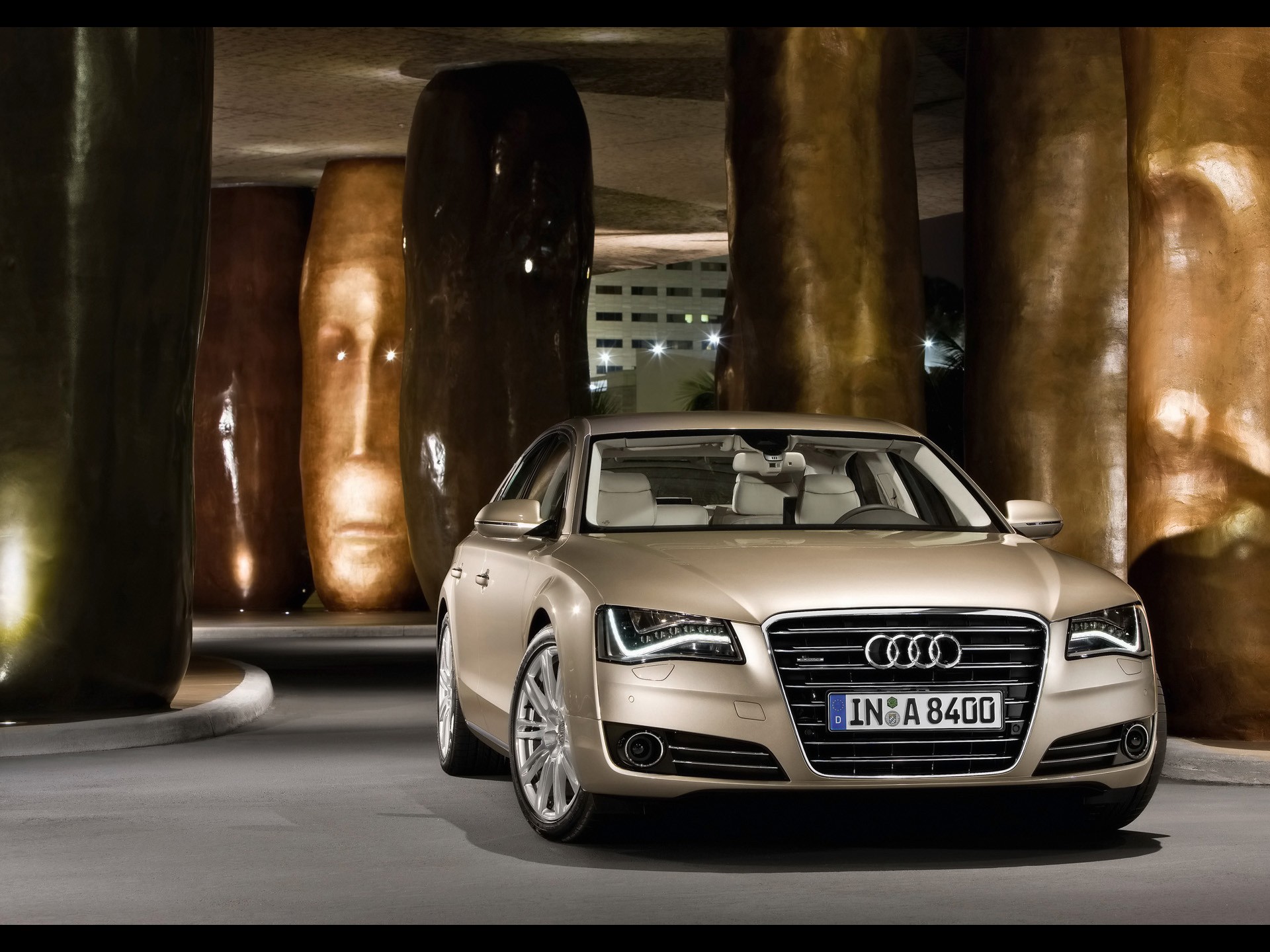 2010 audi a8 frente ángulo