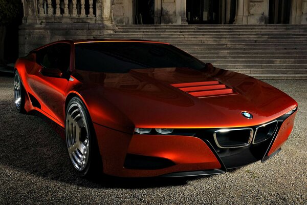 Prototipo Bmw faro sguardo predatorio