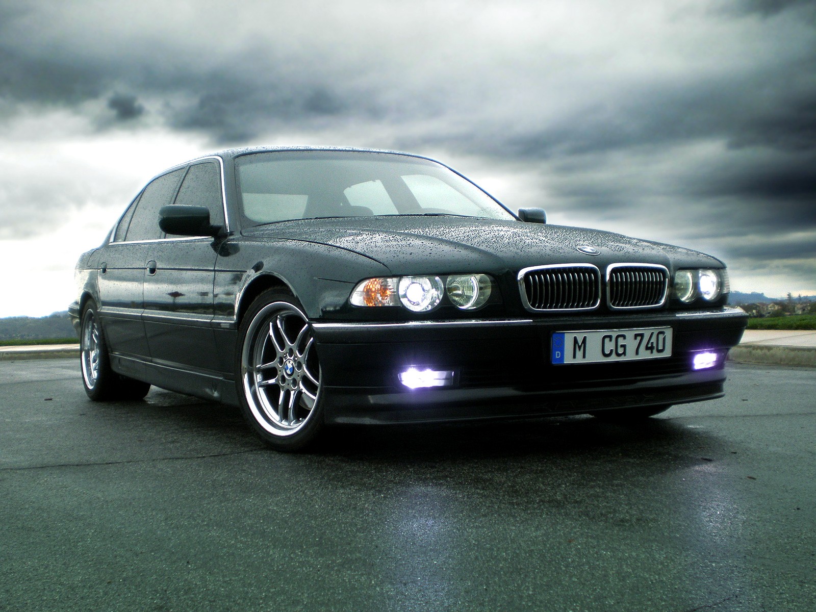 bmw pluie nuages