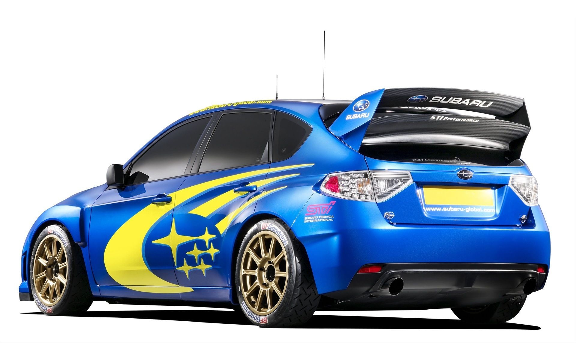 ubaru impreza wrc раллийная