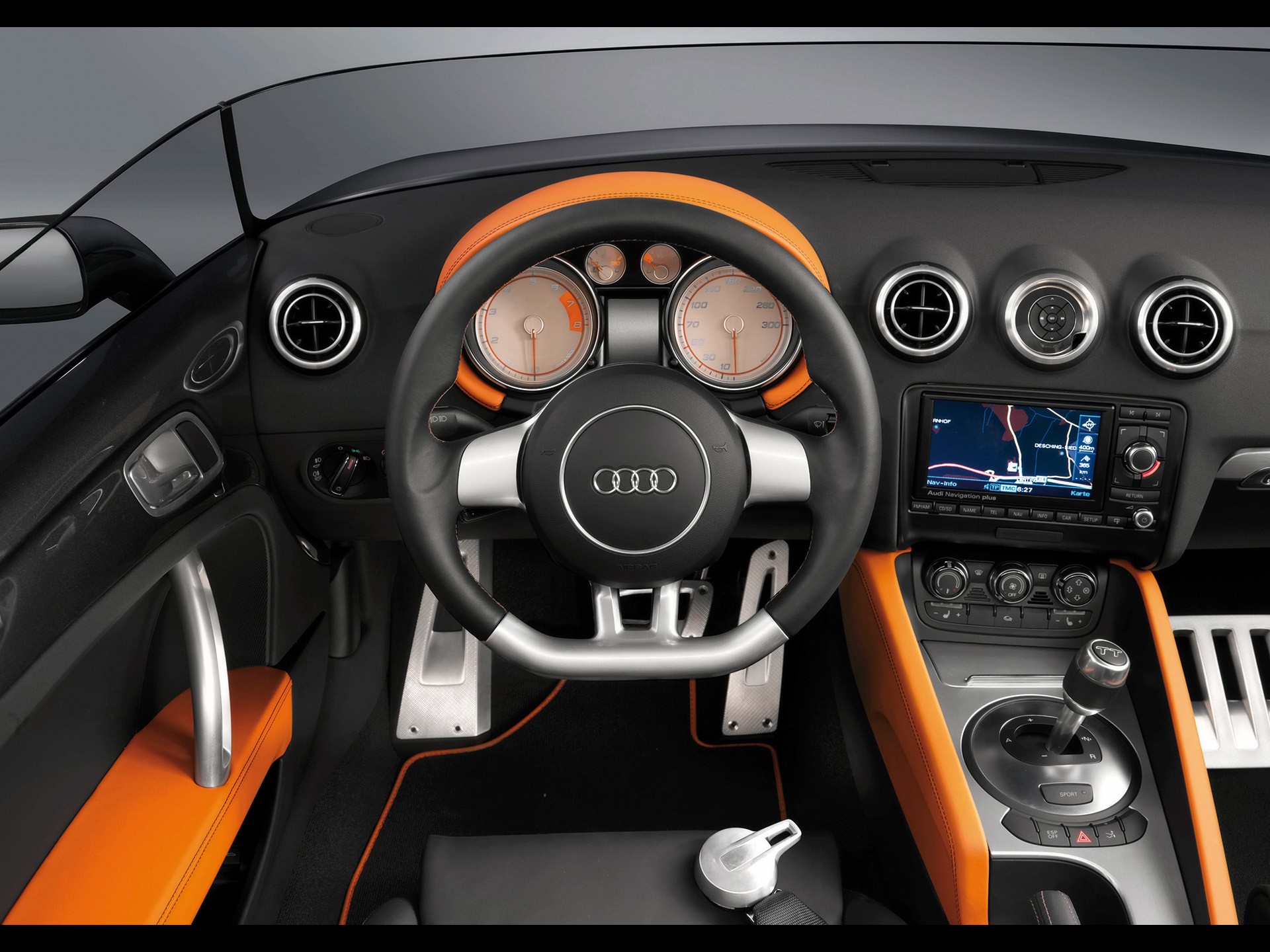 audi tt volante interior