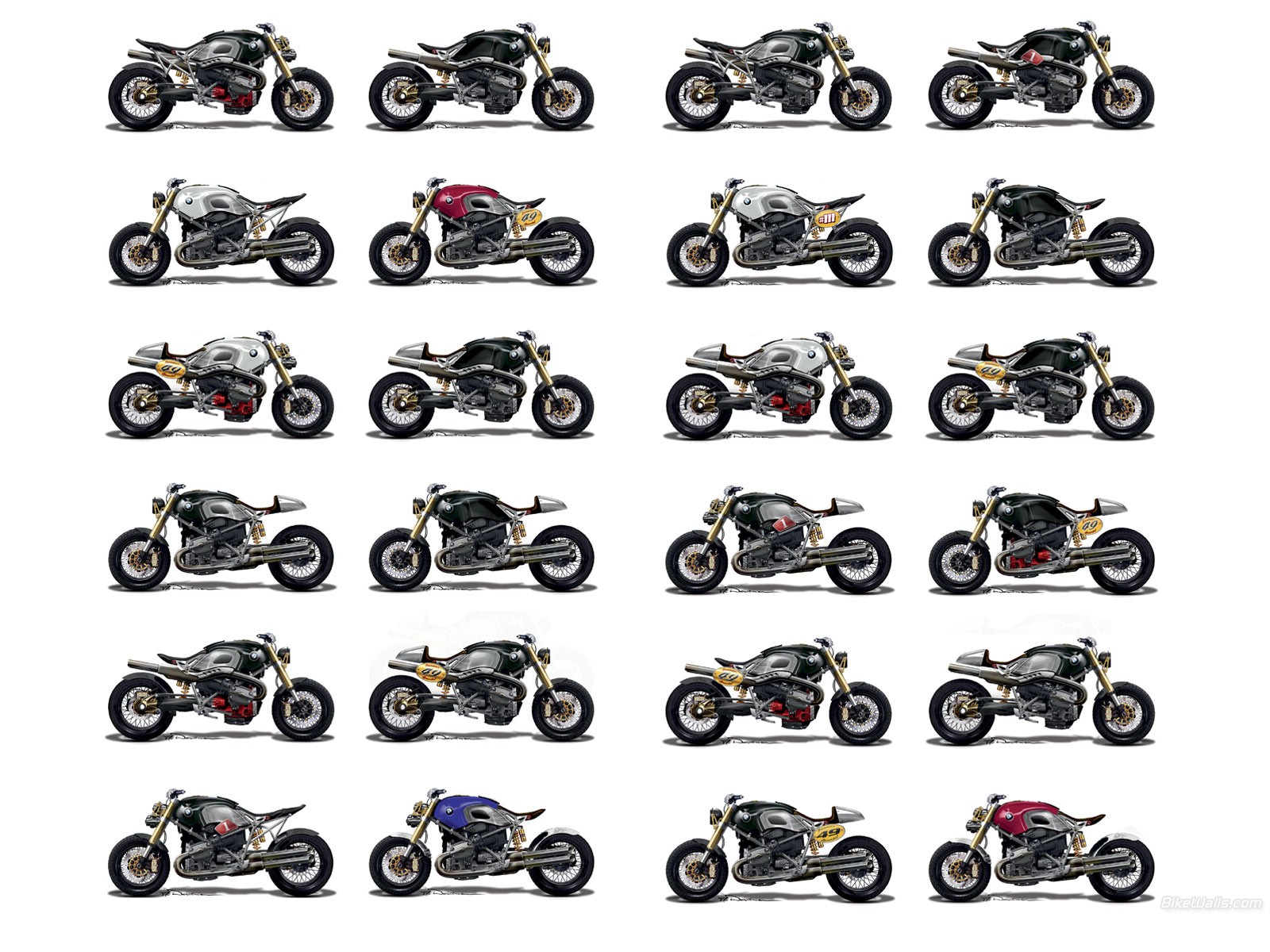 bmw many motorcycles bmw