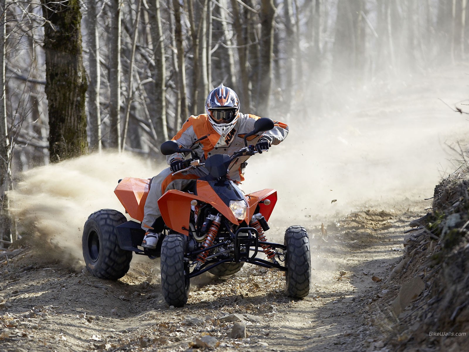 ktm 525xc polvere