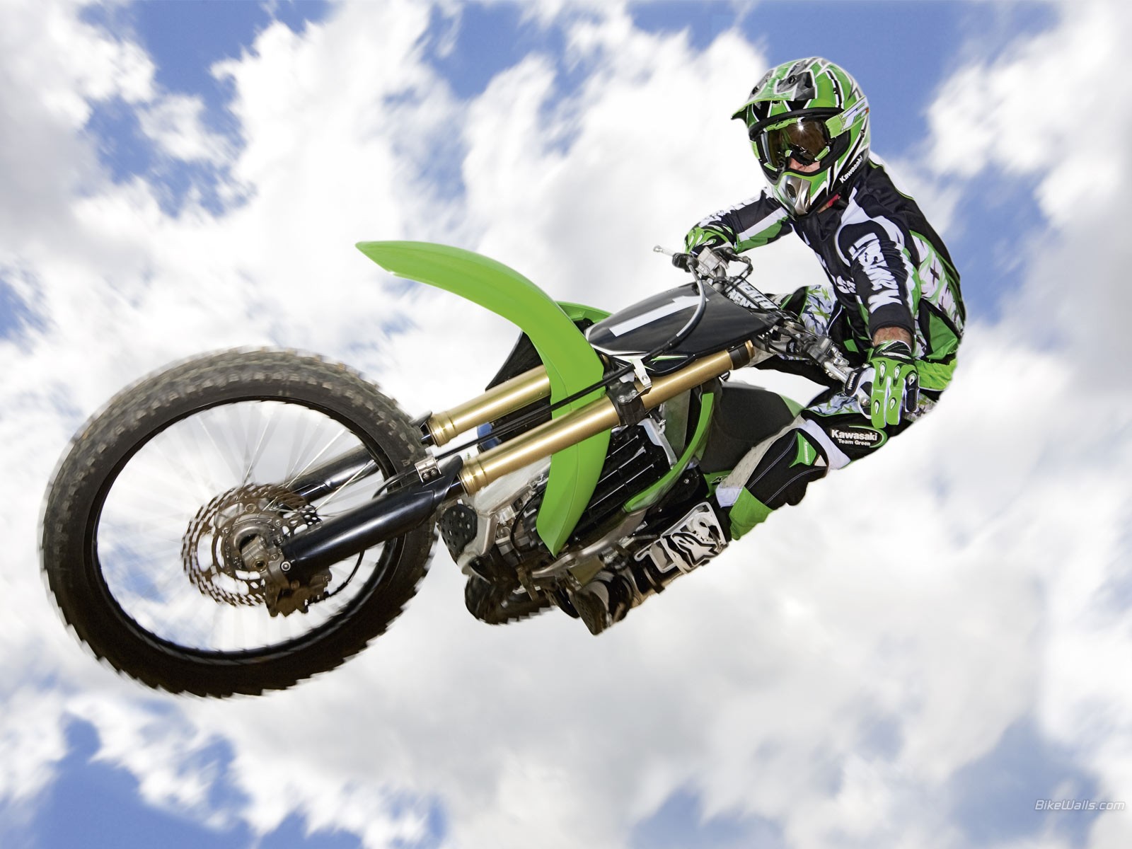 kawasaki kx250f paleta en motocicleta